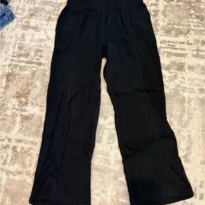 Black Wide-Leg Pants